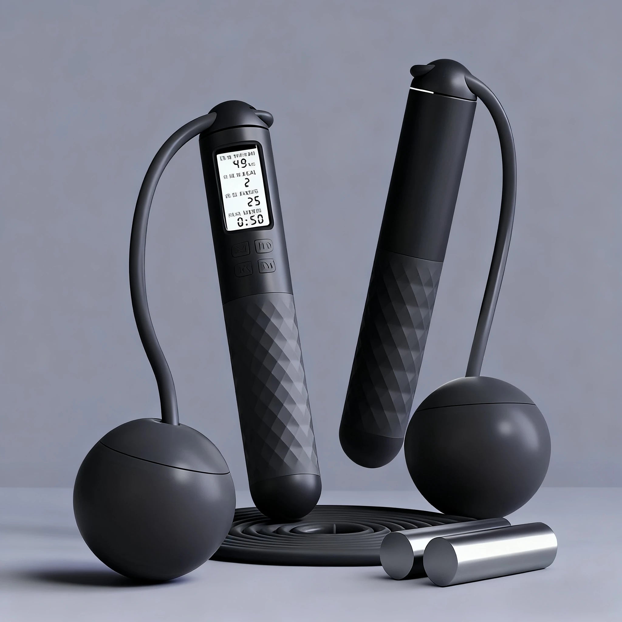 Jump rope for adults, cordless and countable fitness training jump rope,suitable for indoor and outdoor use,Christmas gift