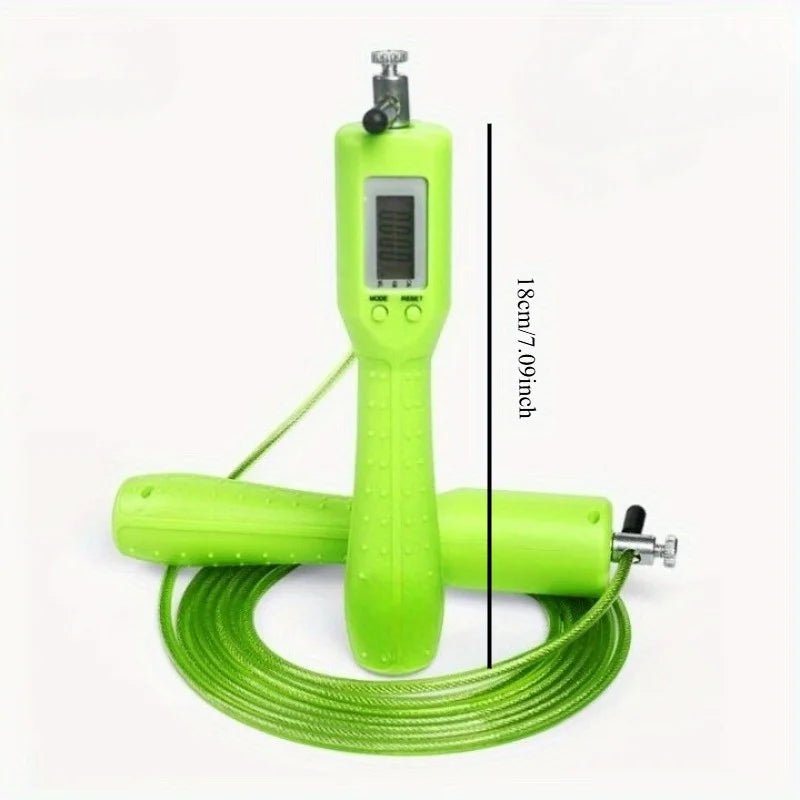 Jump rope for adults, cordless and countable fitness training jump rope,suitable for indoor and outdoor use,Christmas gift